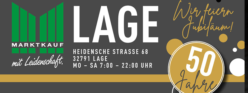 Wir feiern 50 Jahre Jubiläum 🎉
