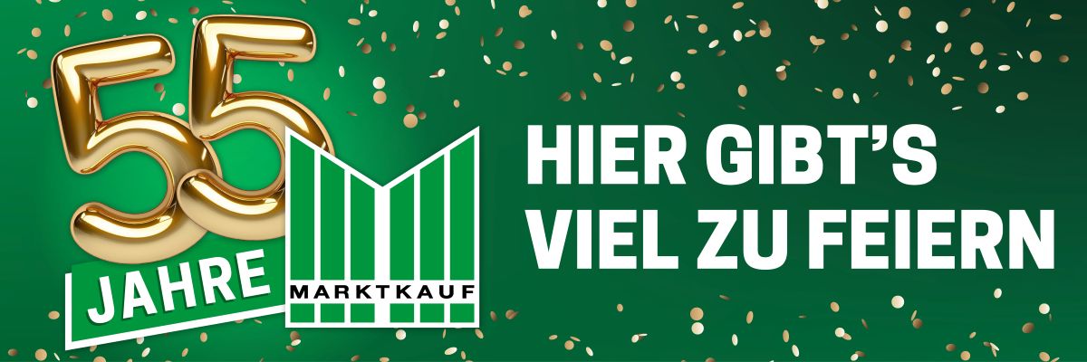 Wir feiern 55 Jahre Marktkauf